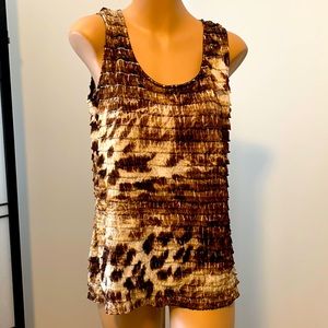 New CHICOS FLUTTER TANK 1 USA made!